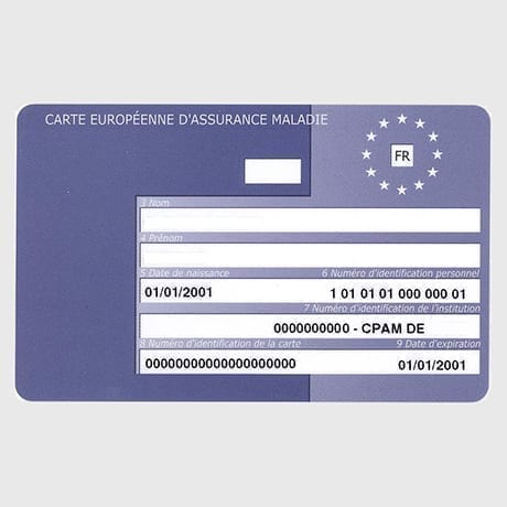 Carte Européenne d'Assurance Maladie