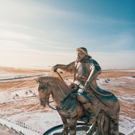 Statue de Gengis Khan