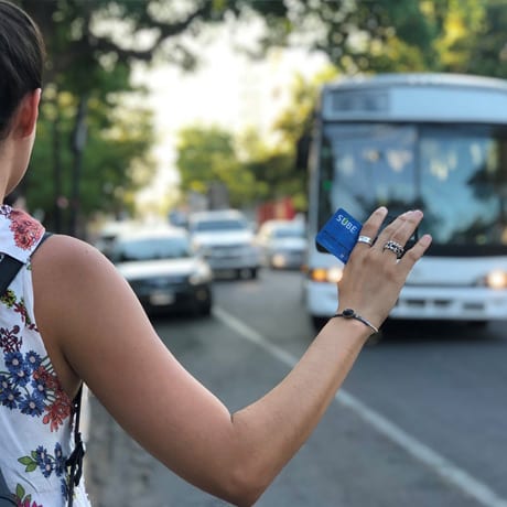 Carte Sube pour payer le bus en Argentine