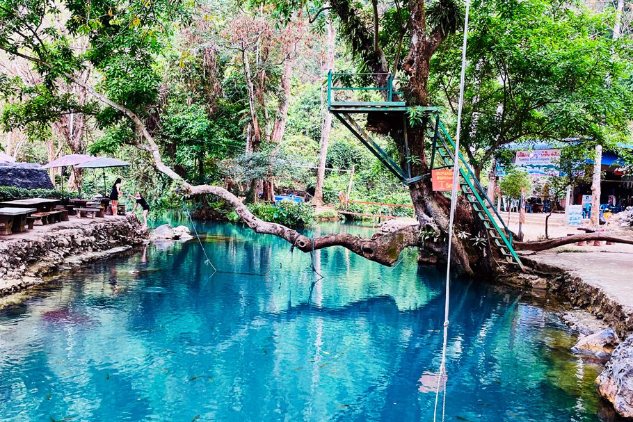 Blue Lagoon Vang Vieng Laos