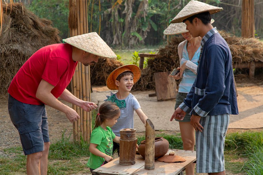 Living Land Farm Rice Experience Laos