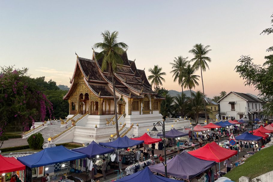 Luang Prabang Marches Et Temples