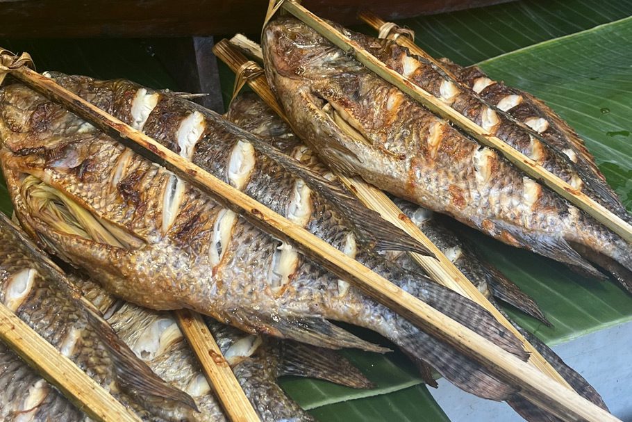 Poisson au Barbecue